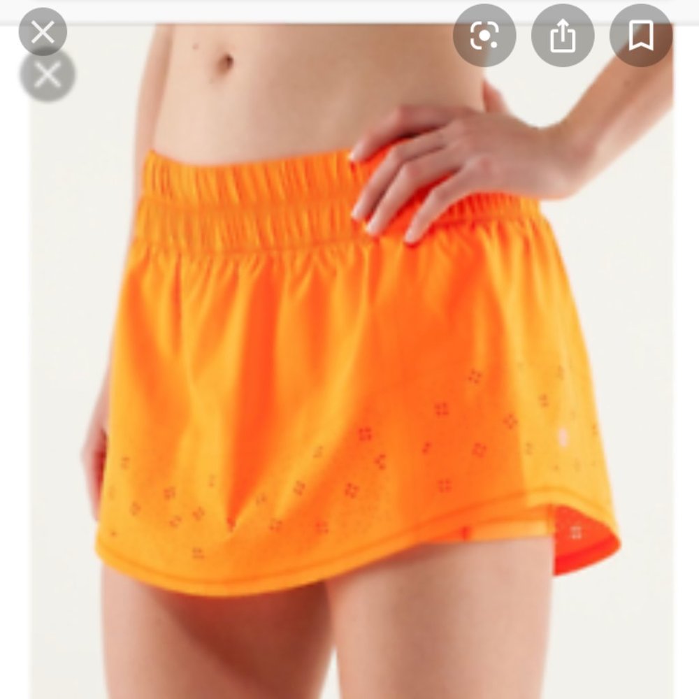 Lululemon Run: Breeze By Skirt *Laser Cut sz 6